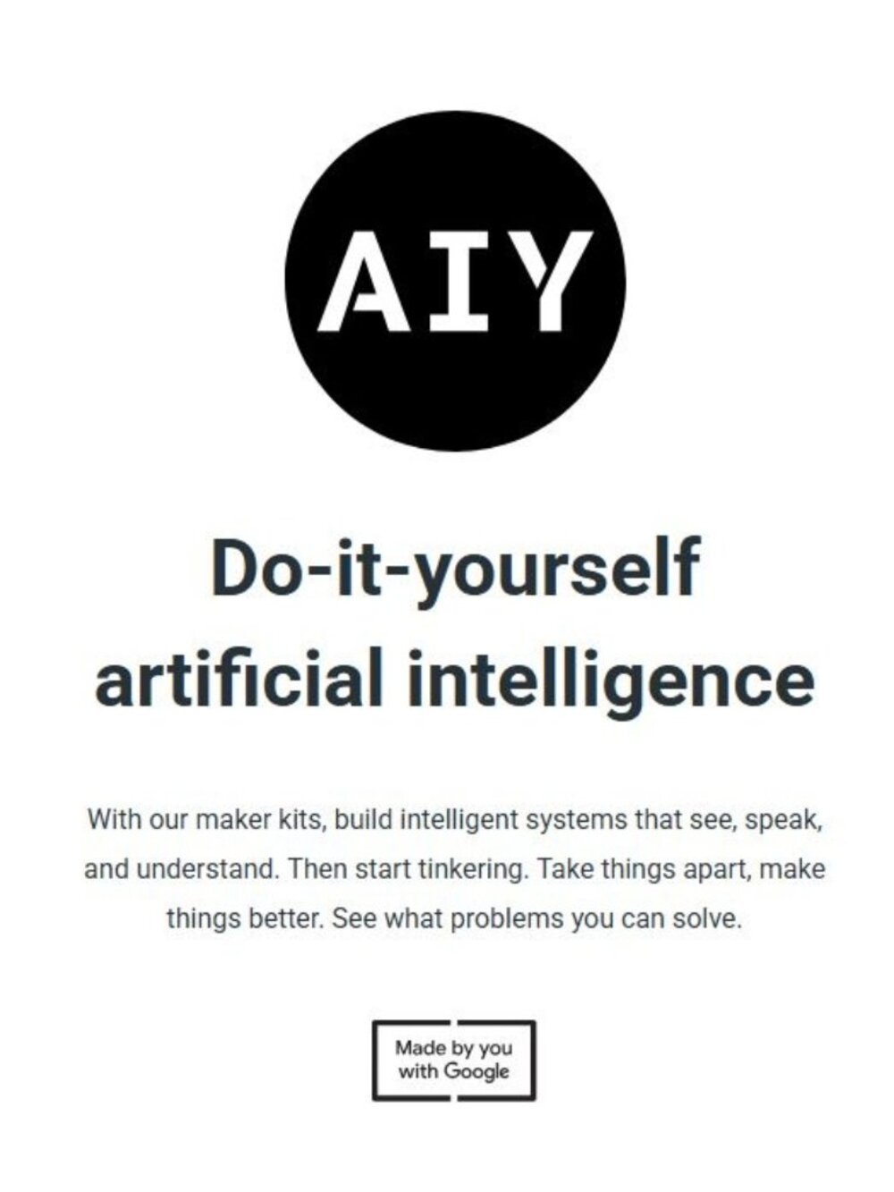 Google AIY Vision Kit V1.1 AI Raspberry Pi Zero included NEW - Picture 3 of 12